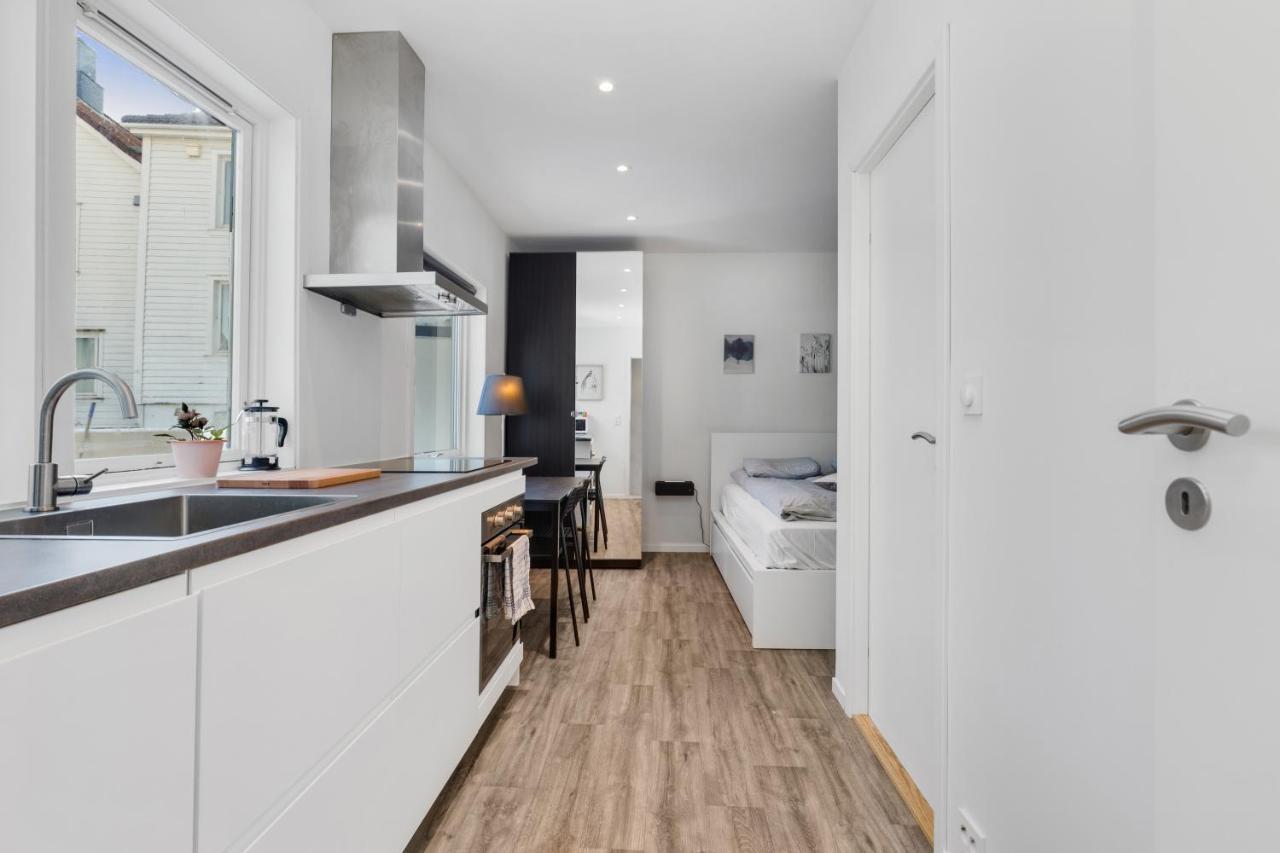 Central Studio Apartment Apt 102 斯塔万格 外观 照片
